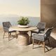 Classic Home Portola Beige Concrete Outdoor Dining Table-1