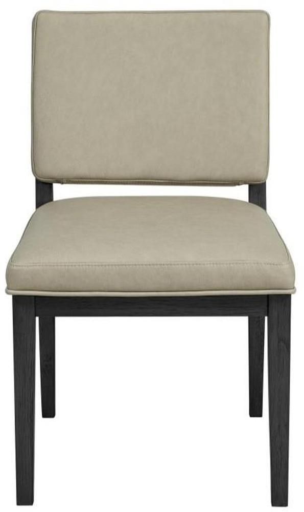 Bernards Elure Beige/Peppercorn Sling Dining Side Chair-2