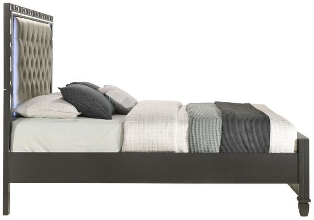 New Classic® Home Furnishings Radiance Black Pearl California King Panel Bed-3