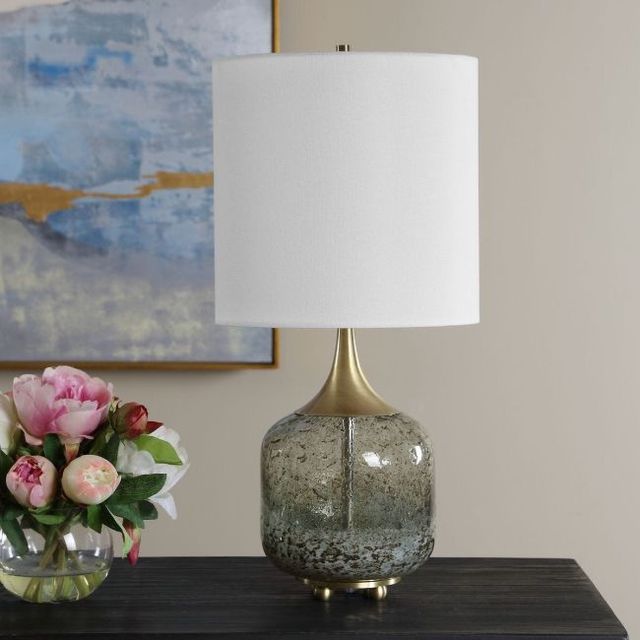Uttermost® Glenn Green Table Lamp-1
