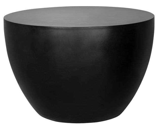 Moe's Home Collection Insitu Black Concrete Outdoor Side Table-0