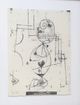 Stylecraft Blue Sketch with Hearts Wall Art-2