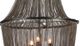 A & B Home Black Metal Chandelier-1