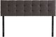 Weekender™ Davis Charcoal Full Upholstered Headboard-0