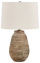 Uttermost® Tonachio Dark Brown/Light Gray Wash Table Lamp-3