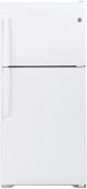 GE® 30" 19.1 Cu. Ft. White Top Freezer Refrigerator-0