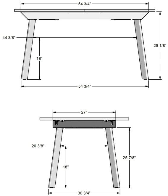Amisco Customizable Nexus Extendable Dining Table-2