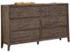 Furniture of America® Tawana Warm Gray Dresser-0