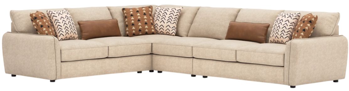 Benchcraft® Seyler 4-Piece Sand L-Shape Sectional
