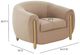 TOV Furniture Lina by Inspire Me! Home Decor Cafe Au Lait Accent Chair-1