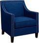 Elements International Erica Heirloom Blue Chair-0