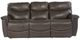 La-Z-Boy® James Walnut Leather Manual Reclining Sofa-1