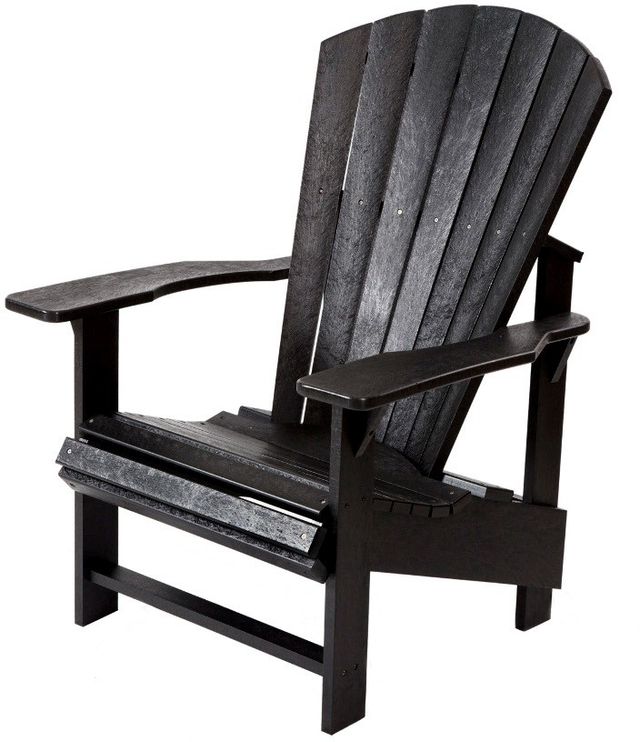 C.R. Plastic Generation Line Black Upright Adirondack-1