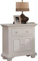 American Woodcrafters 6510 Cottage Traditions 4-Piece Clean White Cottage Queen Bedroom Set-3