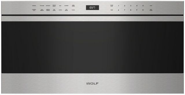 Wolf® 1.2 Cu. Ft. Stainless Steel Built In Microwave Drawer