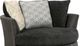 Albany Industries Zaftig Ebony Swivel Chair-1