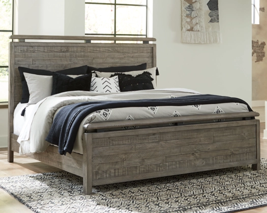 Signature Design by Ashley® Brennagan Gray California King Panel Bed-3