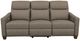 La-Z-Boy® Quinault Brownstone Power Reclining Sofa with Headrest-1
