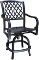 CabanaCoast® Customizable Carleton Aluminum Outdoor Balcony Stool-3