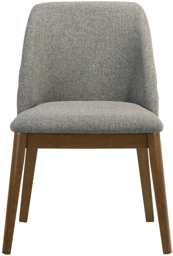 Coaster® Upholstered Franklin Gray Dining Side Chair-1