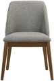 Coaster® Upholstered Franklin Gray Dining Side Chair-1