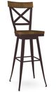 Amisco Customizable Kyle Swivel Spectator Stool-0