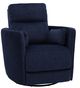 Man Wah Indigo Swivel Recliner-0