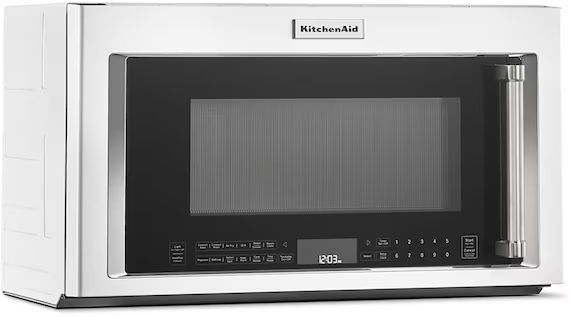 KitchenAid® 1.9 Cu. Ft. White Over The Range Microwave-1