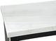 Steve Silver Co. Westby White Marble Top Dining Table with Ebony Base-3