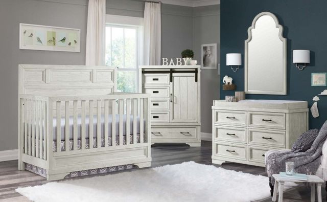 Westwood Design Foundry White Dove Youth Chiffrobe -1