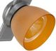 Cal® Lighting & Accessories Steel/Yellow Track Light-1