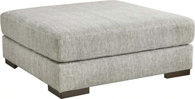 Signature Design by Ashley® Regent Park Pewter Accent Ottoman