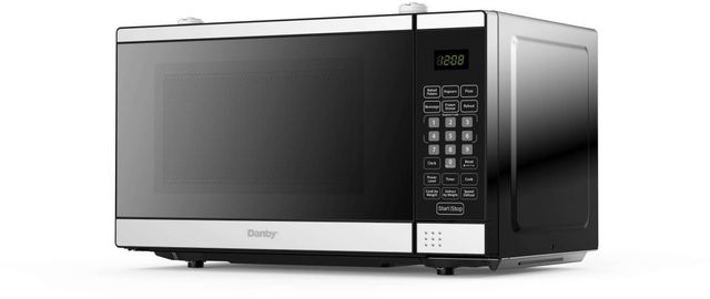 Danby® 0.9 Cu. Ft. Stainless Steel Countertop Microwave -3
