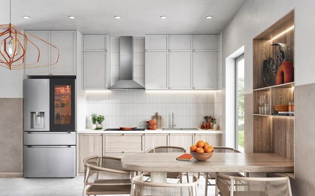 LG 36 in. 28.6 Cu. Ft. PrintProof™ MyColor™ Stainless Steel French Door Refrigerator-15