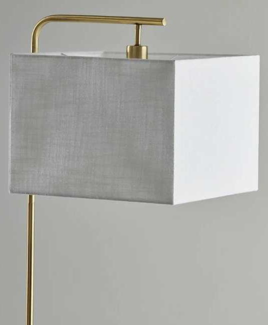 Adesso® Flora Black Floor Lamp-2