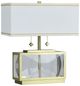 Stylecraft Tamara Day Celeste Clear/Gold Table Lamp-0