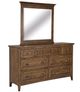 Magnussen Home® Bay Creek Toasted Nutmeg Dresser and Mirror-0