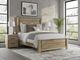 Signature Design by Ashley® Brozmont Tan Queen Platform Panel Bed-1