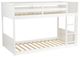 Powell® Dalton White Low Profile Twin Bunk Bed-0