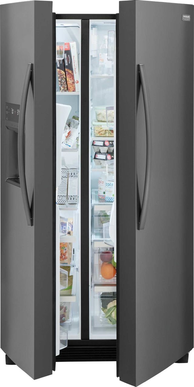 Frigidaire Gallery® 36 in. 22.2 Cu. Ft. Black Stainless Steel Counter Depth Side-by-Side Refrigerator-8