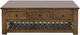 International Furniture Direct Parota III Barrel Brown Cocktail Table-3