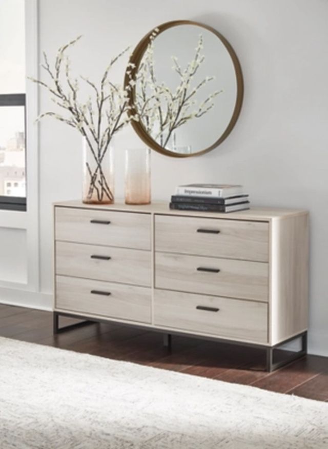 Signature Design by Ashley® Socalle Natural 59" Dresser-4