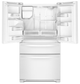 Whirlpool® 36 in. 24.5 Cu. Ft. White Freestanding French Door Refrigerator-1