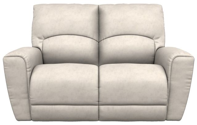 La-Z-Boy® Cassian Oyster Power Reclining Loveseat with Headrest-1