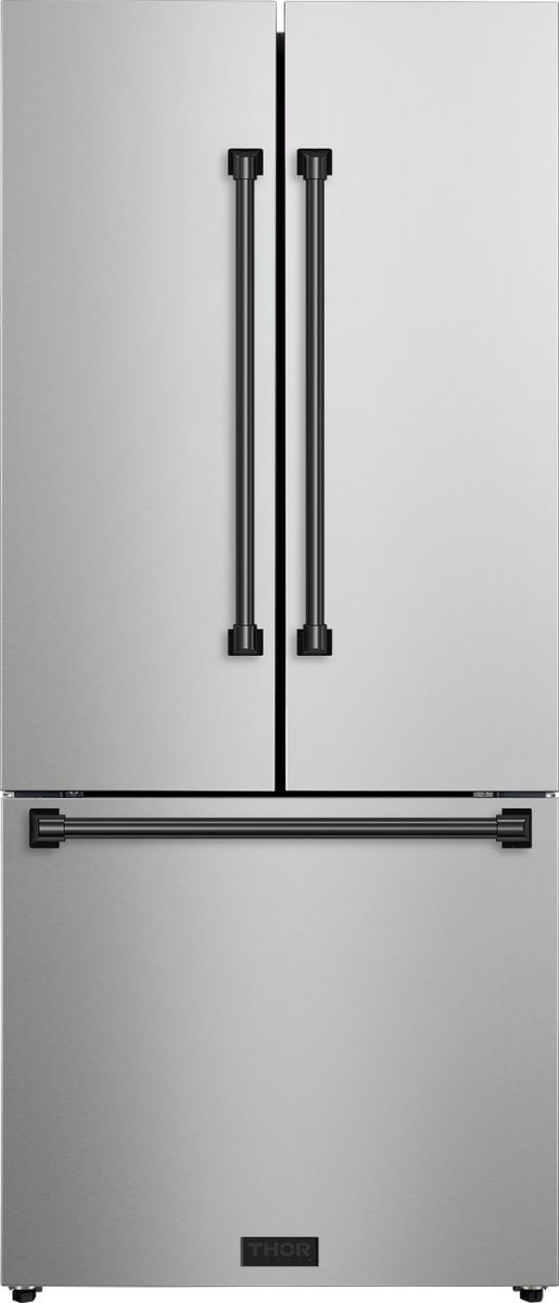 Thor Kitchen® Gordon Ramsay Series 30 in. 17.7 Cu. Ft. Stainless Steel Counter Depth French Door Refrigerator-0