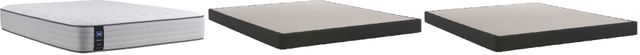 Sealy® Posturepedic® Spring Garner II Innerspring Medium Tight Top King Mattress and Foundation Set-0