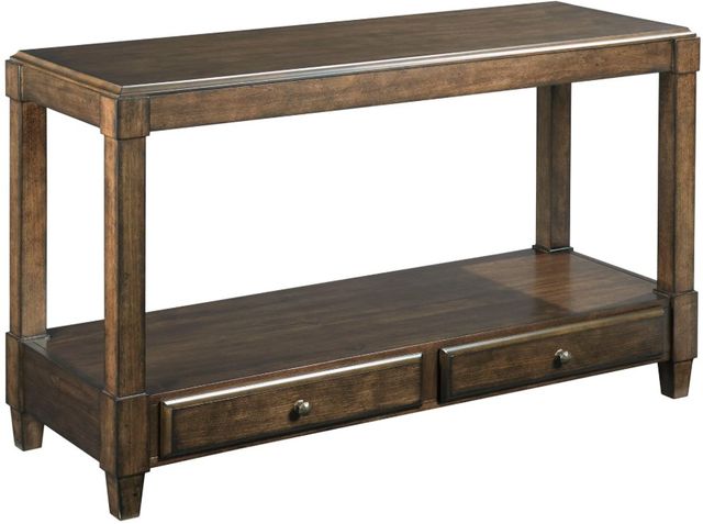 Hammary® Halsey Coffee Brown Sofa Table-0