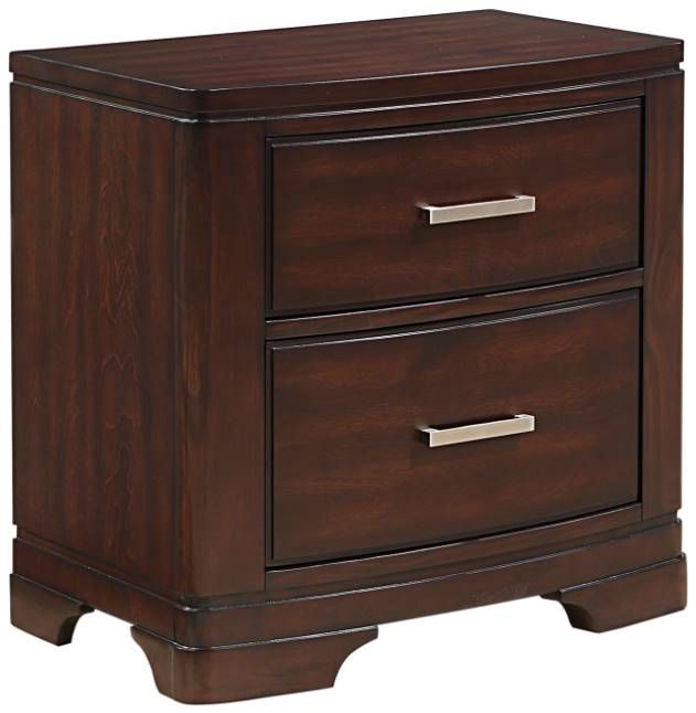 Homelegance® Hudson Cherry Nightstand-0