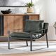 Classic Home Morgan Forest Green Accent Chair-1