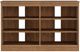 Perdue Woodworks 78,000 Essential Leo Oak TV Media Console-1